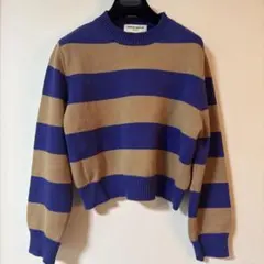 DEMY BY DEMYLEE デミーバイデミリー　ボーダー　コットンニット美品