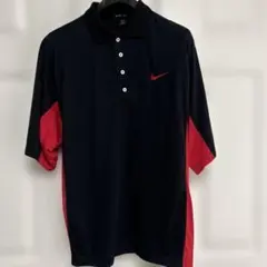 【ＧＷ限定価格】 Nike Golf ポロシャツ L ブラック/レッド