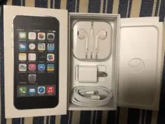 Apple iPhone 5s 16GB スペースグレーの付属品(新品未使用)