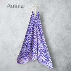 【Amina アミナ】　チュニック　ノースリーブワンピース　春夏　ゆったりのサムネイル