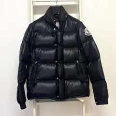 美品 MONCLER \"EVEREST エベレスト\" ブラック 確実正規 M 美品 MONCLER 
