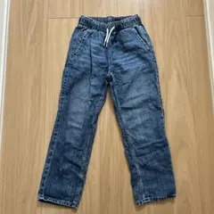 H&M ジョガーパンツ　デニム　135