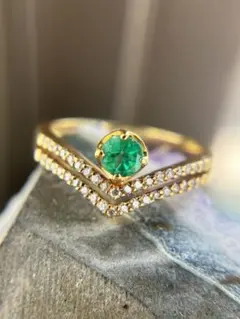 2026年最新】エメラルド リング k18の人気アイテム - メルカリ