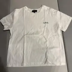 A.P.C. ロゴ刺繍付き　半袖Tシャツ Mサイズ