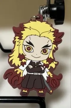 鬼滅の刃 煉獄杏寿郎 カプセル ラバーマスコット ストラップ