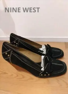 NINEWEST ナインウエスト ウェッジソール パンプス スエードのサムネイル