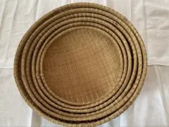 竹ざる　6点　セット