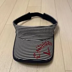 Callaway ストライプ バイザー