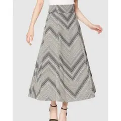 スナイデル ストライプジャガードスカート