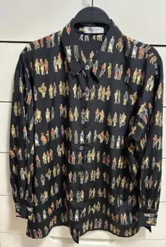 古着 総柄シャツ