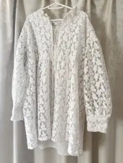 ZARA レースチュニック Lサイズのサムネイル