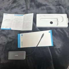 ANKER USBハブ ブラック 取扱説明書付き