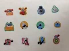 パペットスンスン　フレークステッカー　サンキューマート