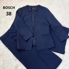 BOSCH ボッシュ ノーカラージャケット クロップドパンツ セットアップ 38