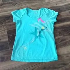 asics アシックス レディース 半袖Tシャツ Lサイズ スポーツウェア 星柄のサムネイル