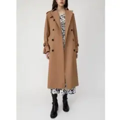 新品 MOUSSY AUTHENTIC トレンチ コート オーバーサイズ