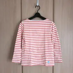 オーシバル　トップス　ボーダーカットソー　長袖ロンティー　ボーダー