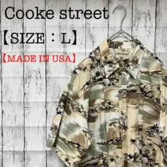 【✨美品✨】ヴィンテージ 総柄 USA製 半袖 アロハシャツ ビックシルエット