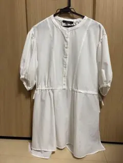 w closet ホワイト半袖シャツ