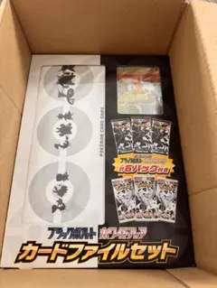 ポケモンカードゲーム 　ブラックボルト　ホワイトフレア　ファイルセット