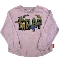 【ブリーズ】　恐竜柄ロンT サイズ120