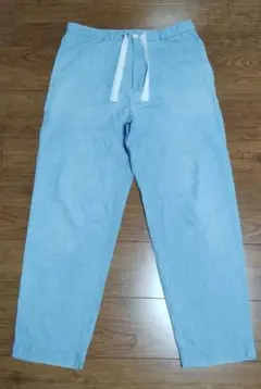 SHIPS JET BLUE ライトブルー ワイドパンツ