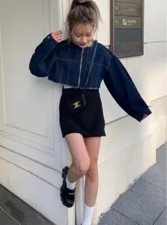 レディース デニムジャケット