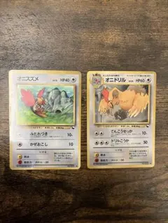 ポケモンカード　旧裏　オニスズメ　オニドリル 拡張シート赤版