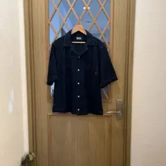DIESEL ダークブルー デニムシャツ