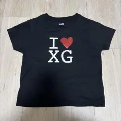 X-girl I LOVE XG Tシャツ ブラックのサムネイル