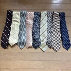 メンズネクタイ 9本セット まとめ売り