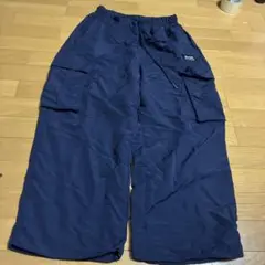 売り切れ商品 kutir ナイロン パンツのみ Mサイズ ネイビー ユニセックス