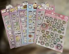 ちいかわキラキラシール5点＆ごほうびシールKIRA ６種おまとめセット