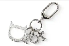 Dior クリスタル装飾 キーホルダー　キーリング　付属品完備　年末セール
