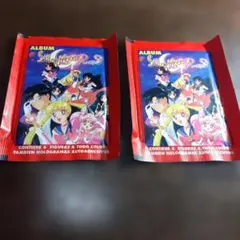 セーラームーン　ステッカー　2パックセット