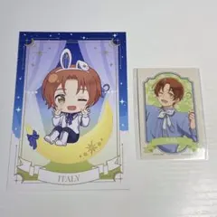 ヘタリア イタリア アニカフェ フォトカード アモクレープ ポストカード 特典