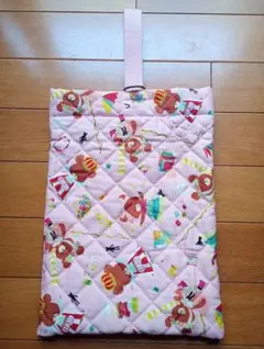 上履き袋 クマのイラスト ハンドメイド