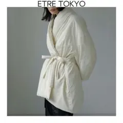 23AW ETRE TOKYO エンベロップパディングコート　ホワイト　エトレのサムネイル