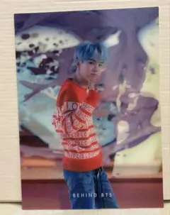 BTS SUGA 両面フォトカード&レンチキュラーポストカード&缶バッチ