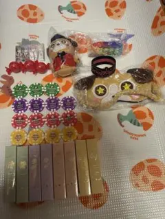 浦島坂田船 グッズ まとめ売り 缶バッジ ぬいぐるみ アイマスク - メルカリ