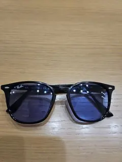 【ジャンク】Ray-Ban ブラック スクエアサングラス