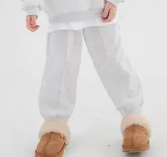 【新品】キッズ / タック付きスウェットパンツ(100cm)
