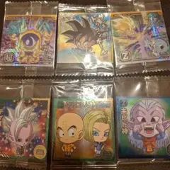 ドラゴンボール ウエハース シール 6枚セット