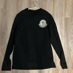 MONCLER ブラック ロングスリーブTシャツ Sサイズ