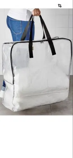 【新品】【未使用】　IKEA ディムパ 収納バッグ 2点セットのサムネイル