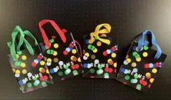 4袋セット　beams ビームス ドッド柄　ミニショッパーのサムネイル
