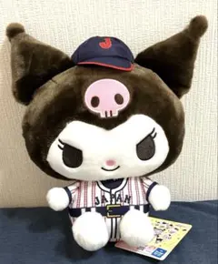 侍ジャパン×サンリオキャラクターズ ぬいぐるみ クロミ - メルカリ