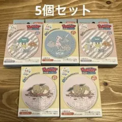 ポケモン　PACHIT バッジコレクション　5個セット ミュウ　イーブイ