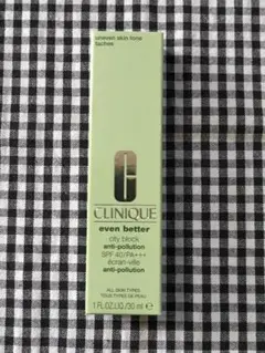 新品 クリニーク イーブンベターシティブロックポリュテクション 30ml