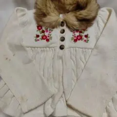 GYMBOREE 花柄刺繍 カーディガン 4T